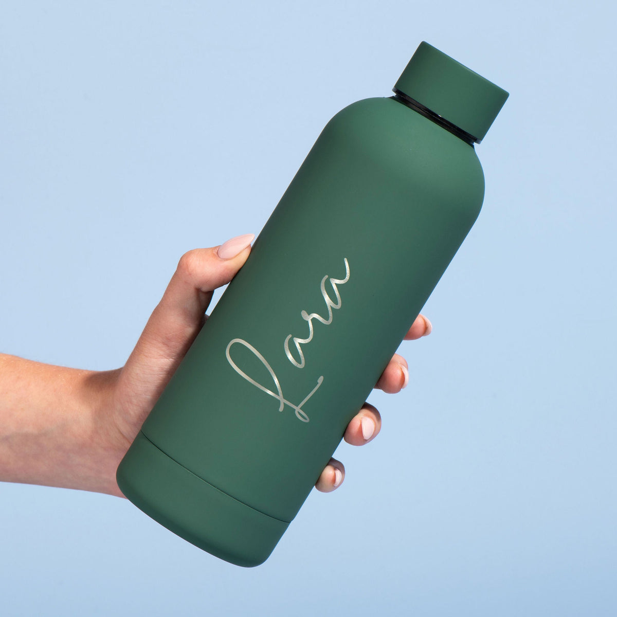 Luxe Soft Touch Bottle || 750ml - Make it Yours || Moss – My Order Cup